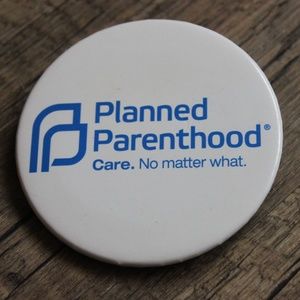 Planned Parenthood Button Pin